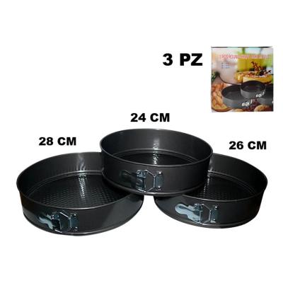 Home Life MOLDE ACERO P/TORTA X3 PZ.REF:BHM4466G