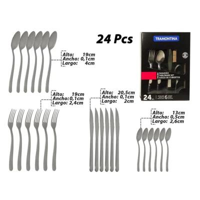 TRAMONTINA CUBIERTO TRAMONTINA MALIBU X24 PZ.REF:23798/046