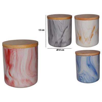 Home Life REPOSTERO CERAMICA C/TAPA REF:AES785 600ML