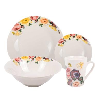 Home Life VAJILLA PORC.REDONDA X 16 PZ.REF:SK-16R-3